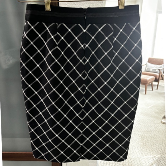 50s Style The Limited Pencil Skirt - Black/White Size 0 - Picture 2 of 8